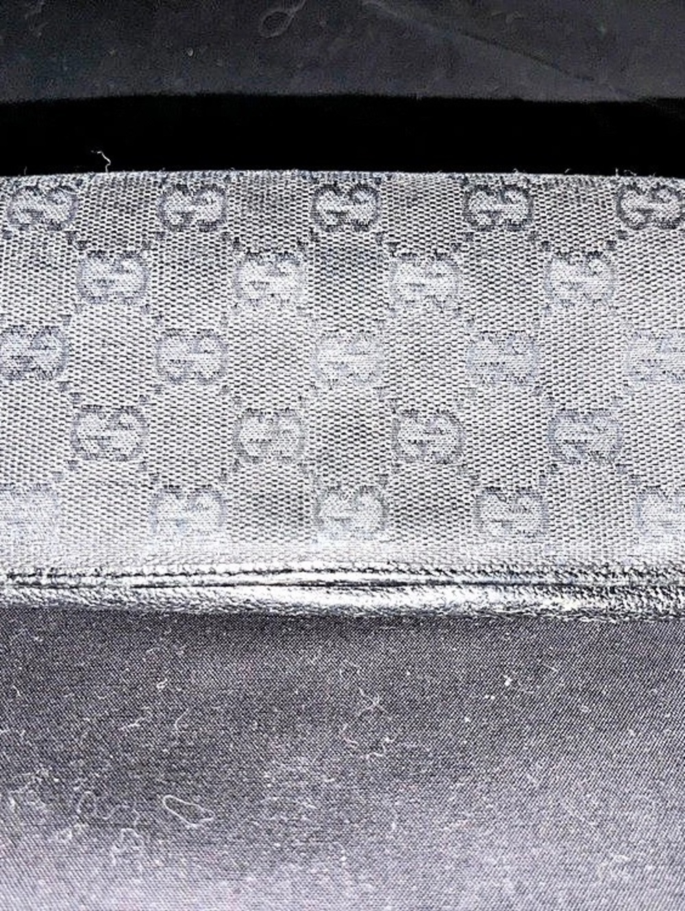 Gucci Monogram Wallet in Black